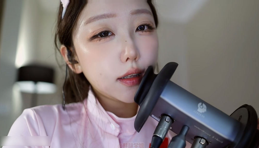 温柔粉色服装护士扮演按摩你的小耳朵|酥酥学姐